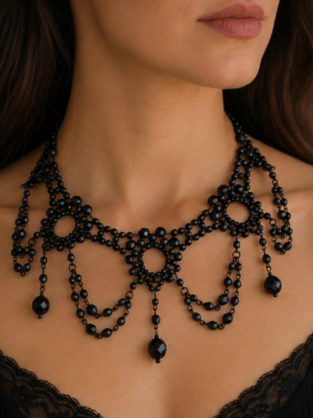 Vintage Vicki Jousan Choker Necklace